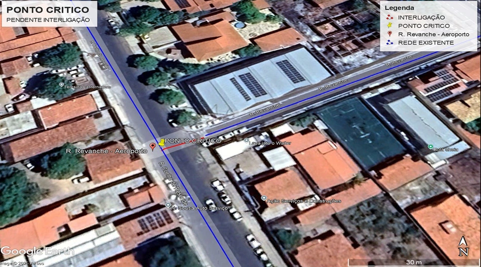 Trecho da Rua Coelho de Resende com Rua Revanche é interditada.