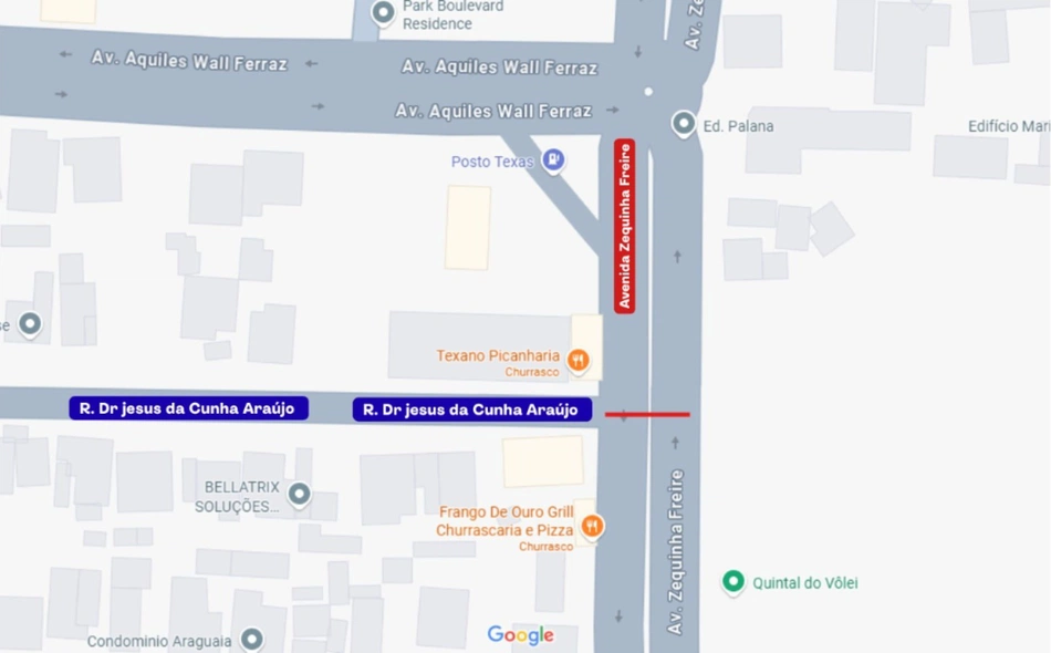 A Águas de Teresina informa que, neste domingo (27) das 7h às 19h, realizará uma obra.
