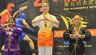 Jovem referência do Kung Fu no Piauí