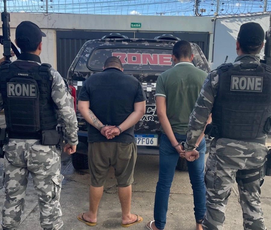 Suspeitos de trafico de drogas