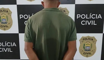 Polícia Civil prende suspeito de tentativa de homicídio.