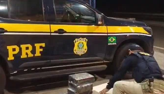 PRF apreende BR-343 de maconha transportadas em ônibus em Piripiri