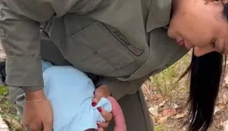 PM salva recém-nascido em Cocal.