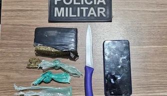 Droga é apreendida pela Polícia Militar em Pio IX