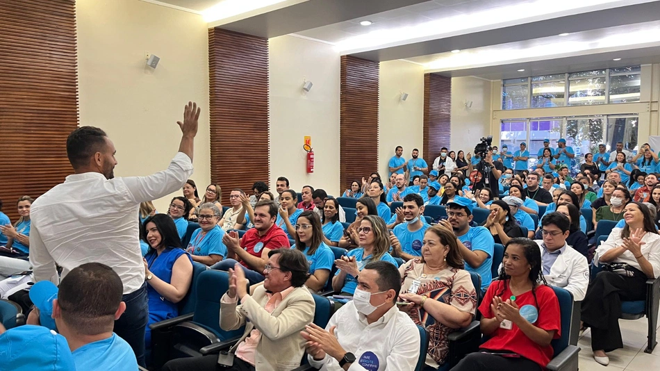 Movimento Entre Nós: Comunicar é Cuidar , nas unidades de saúde