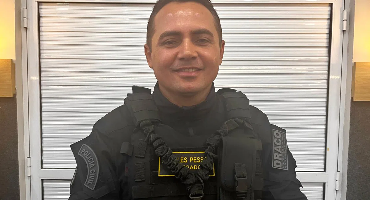 Delegado Charles Pessoa.