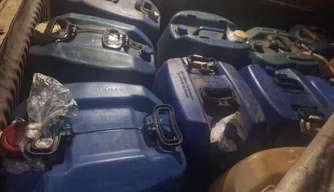 Combustível apreendido