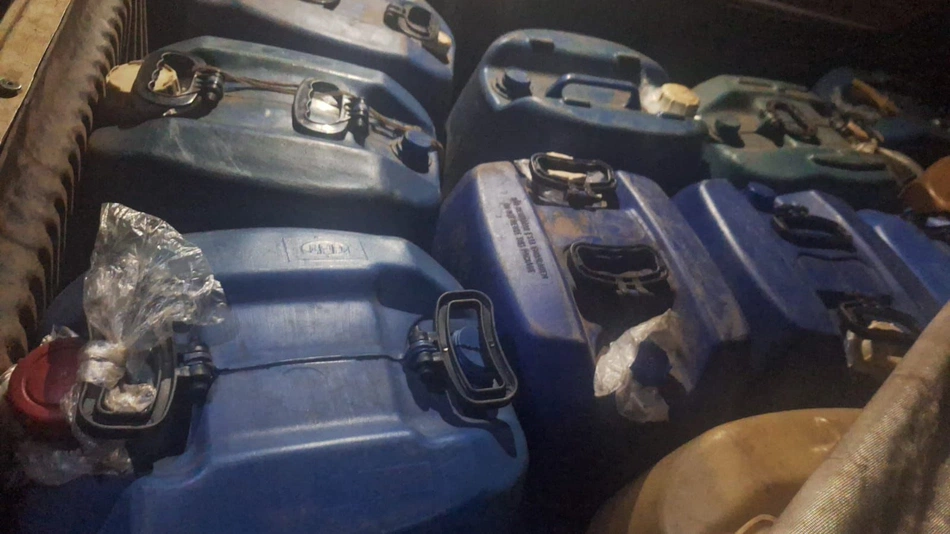 Combustível apreendido