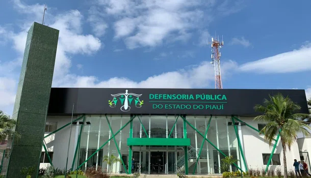 Fachada da Defensoria Pública do Piauí.