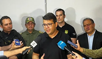 O secretário de Segurança Pública do Piauí, Chico Lucas.