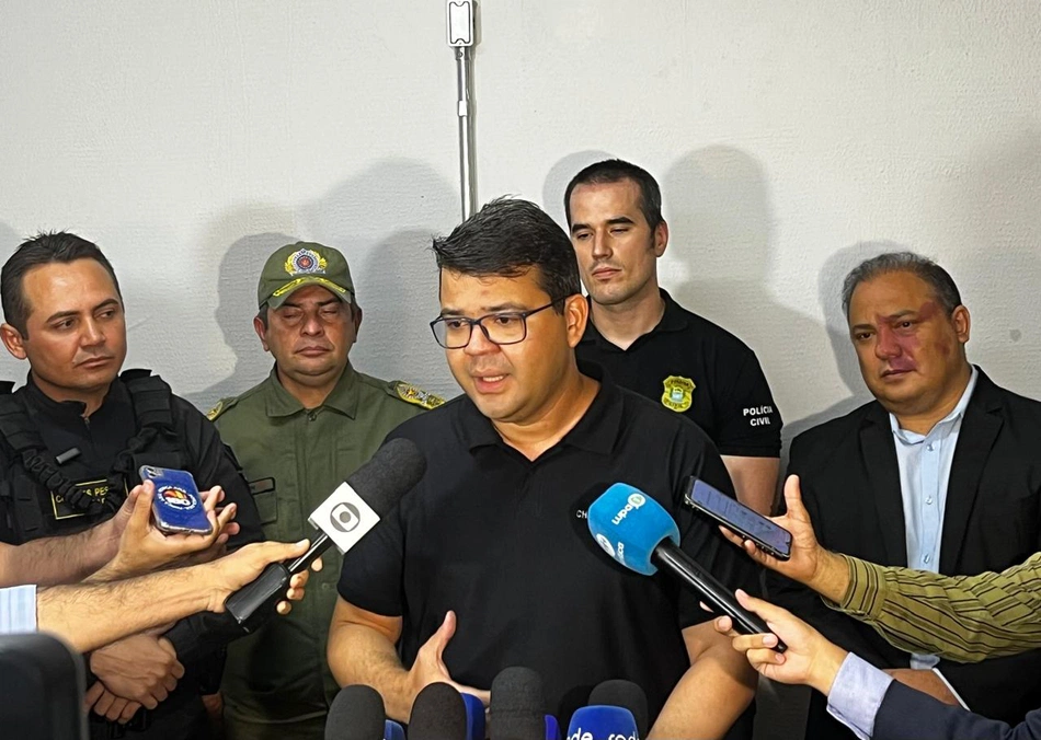 O secretário de Segurança Pública do Piauí, Chico Lucas.