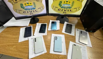 Série de investigações da Polícia Civil resulta na recuperação de celulares roubados ou furtados