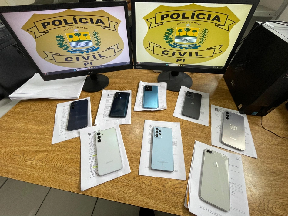 Série de investigações da Polícia Civil resulta na recuperação de celulares roubados ou furtados