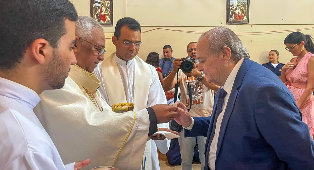 Silvio Mendes na Missa em Ação de Graças