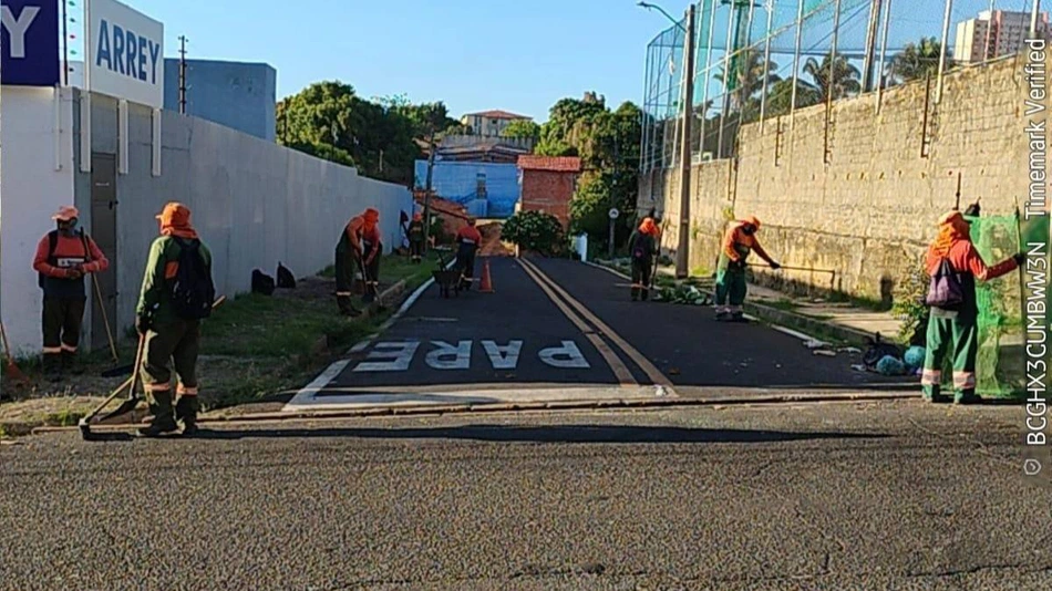 Mutirão de serviços no bairro Ilhotas