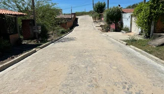 Obra de pavimentação