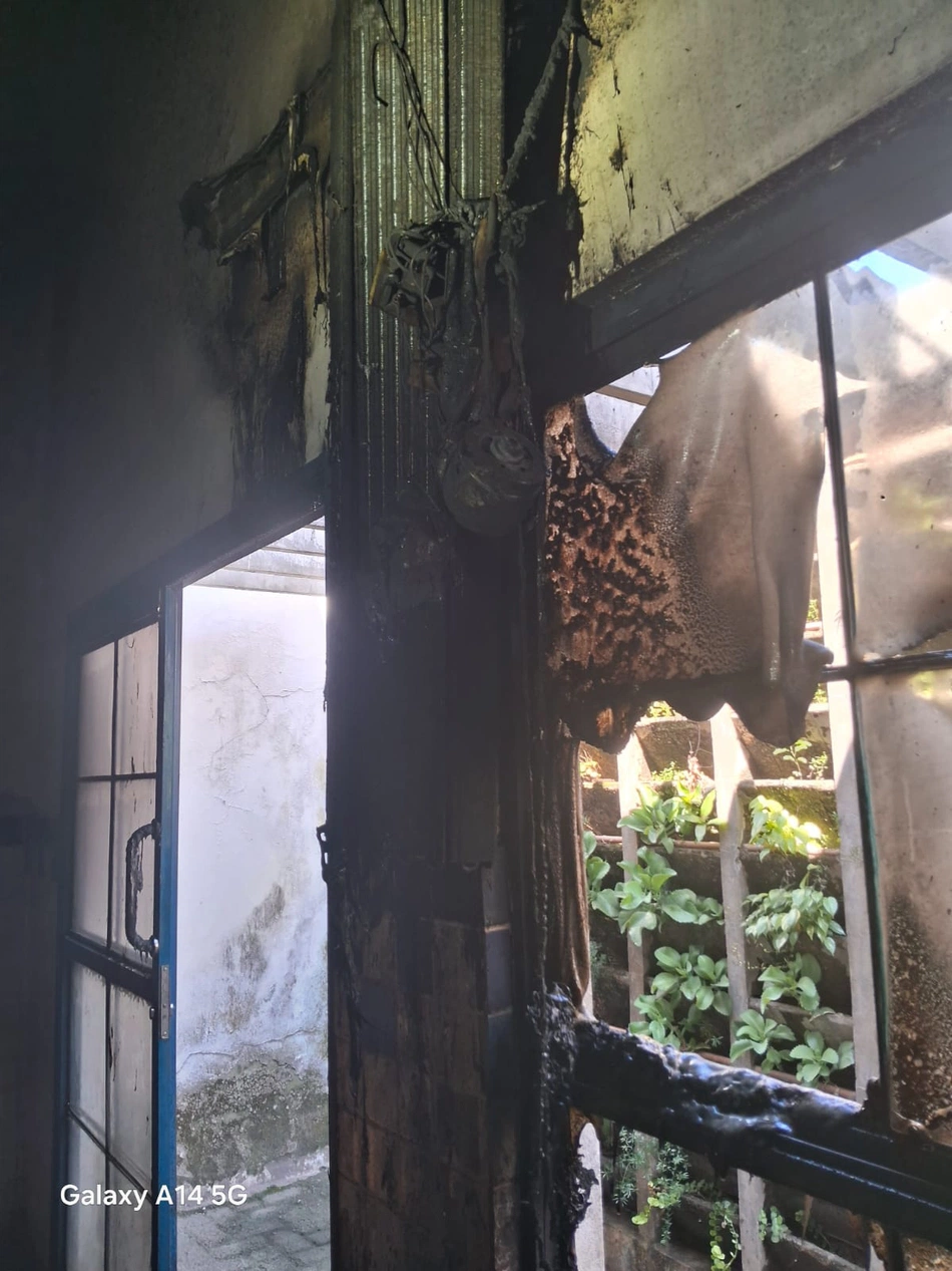 Princípio de incêndio em CEMEI no bairro Poty Velho