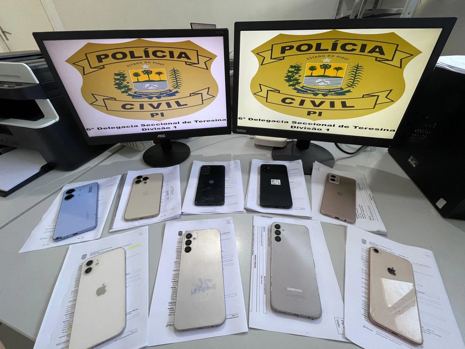 Celulares recuperados