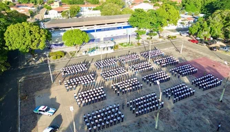Polícia Militar realiza formatura de 650 novos policiais na segunda (25).