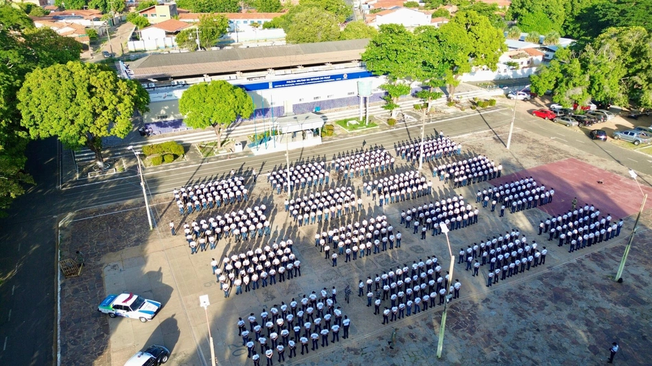 Polícia Militar realiza formatura de 650 novos policiais na segunda (25).