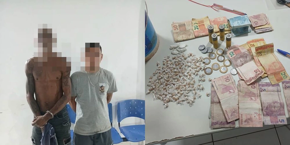 Dupla é presa por tráfico de drogas durante operação em Matias Olímpio