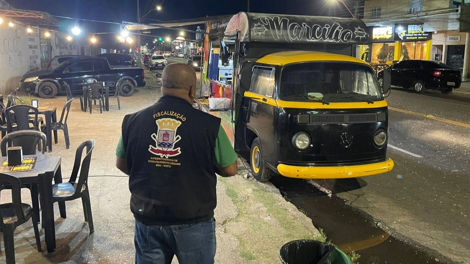 Operação de fiscalização noturna da SDU Norte