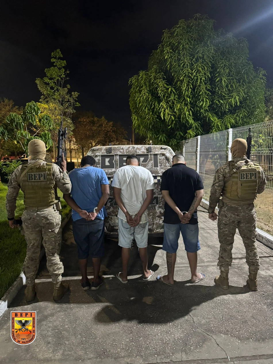 Quatro suspeitos são presos por homicídio