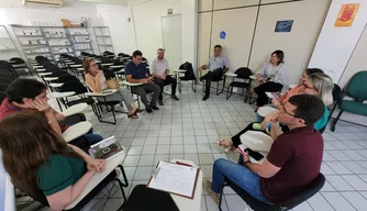 Reunião entre DIVISA e Sesapi