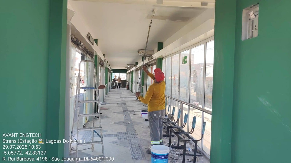 STRANS avança na revitalização das estações de ônibus