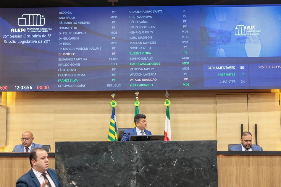 Alepi recebe pedido de autorização para viagem do governador à China e à Alemanha