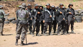 Policiais penais participam do IV Curso de Operações Policiais.