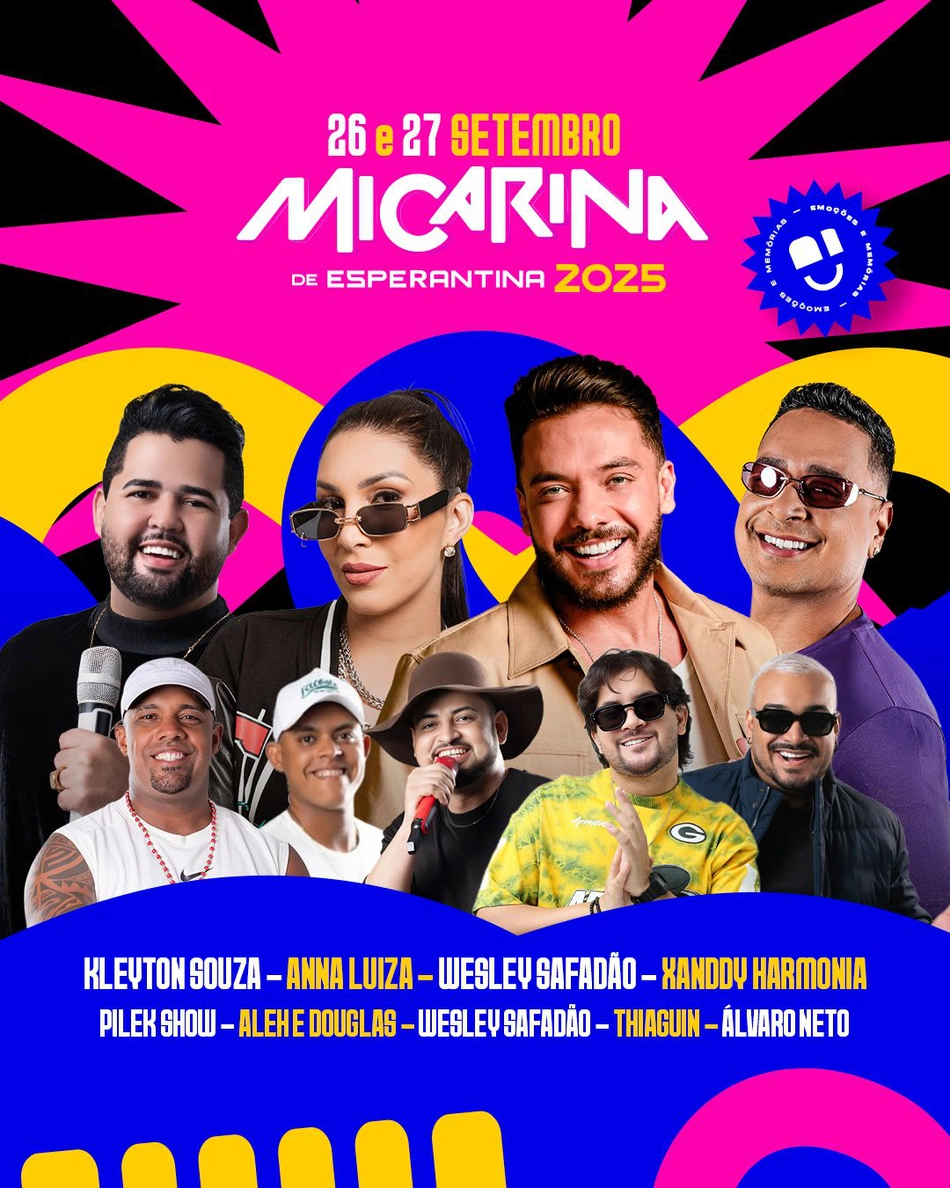 Programação completa da Micarina de Esperantina