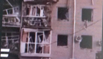 Ataque russo em Zaporizhzhia.