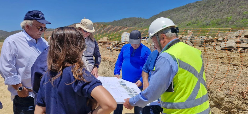 Construção da Barragem Nova Algodões em Cocal