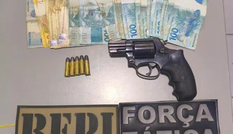 Materiais apreendidos