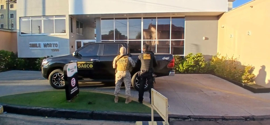 GAECO do Maranhão durante cumprimento de mandados