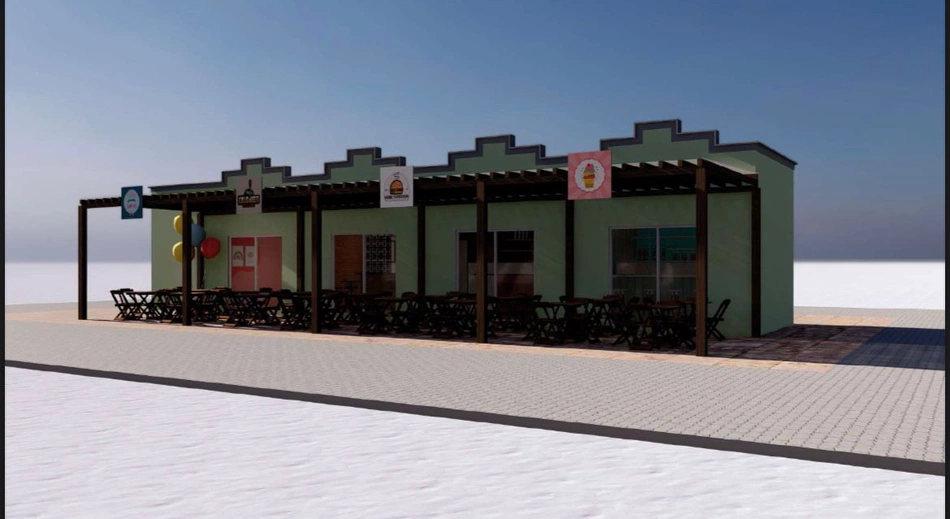 Inauguração quiosques do Corredor Cultural em Esperantina.