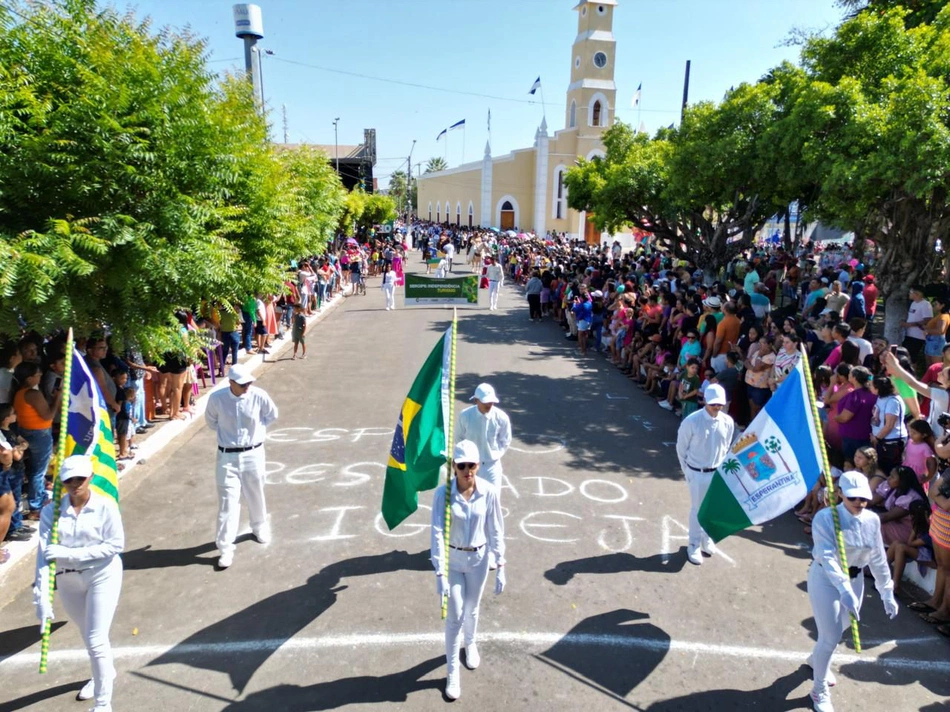 O evento celebra a Independência do Brasil.