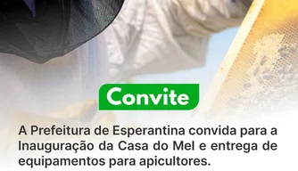 Convite da Prefeitura de Esperantina