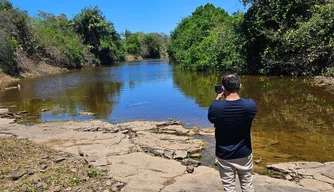 Fiscalização realizada pela Semarh na bacia do rio Piauí