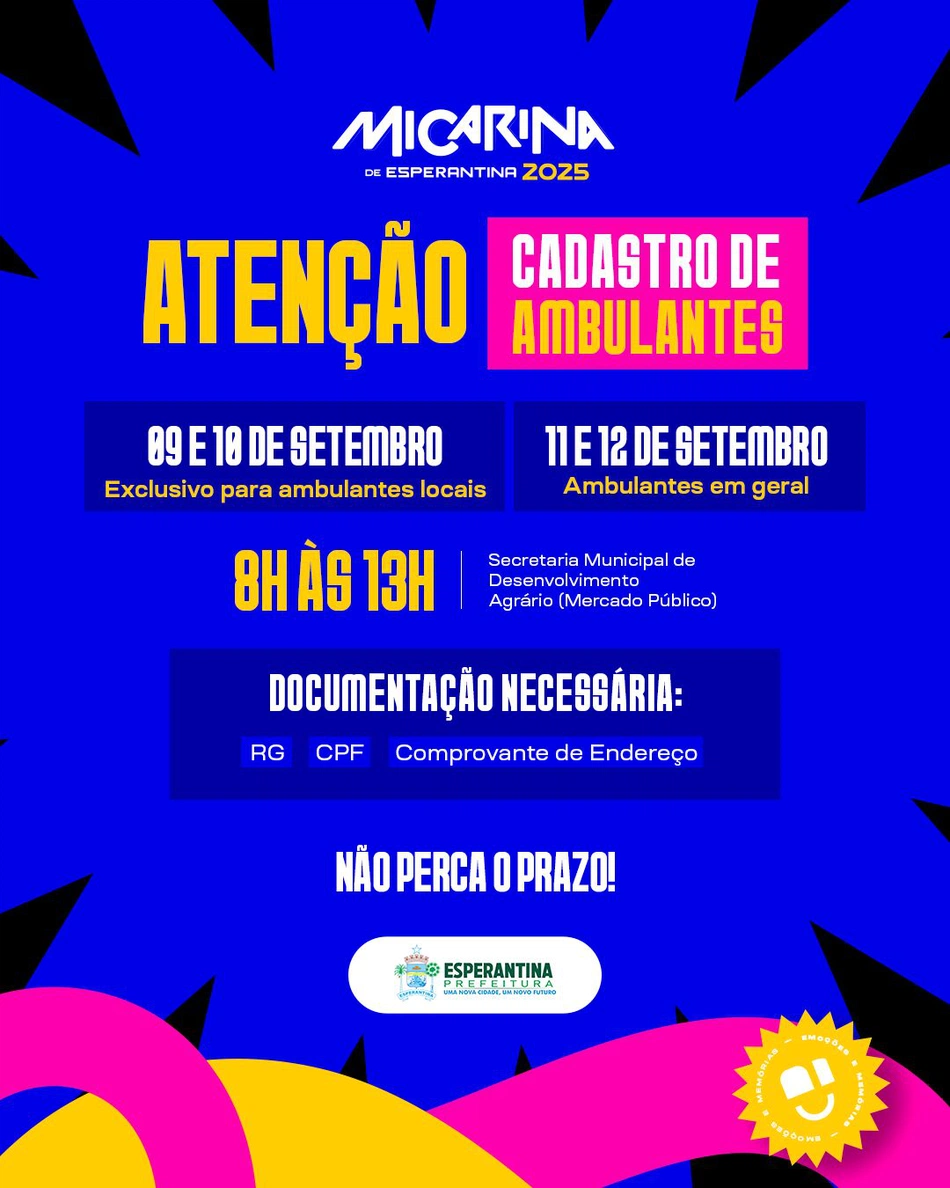 Micarina de Esperantina 2025