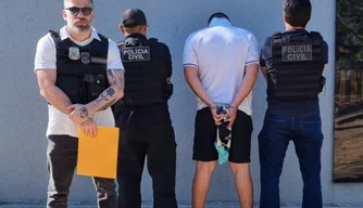 Preso na zona norte de Teresina