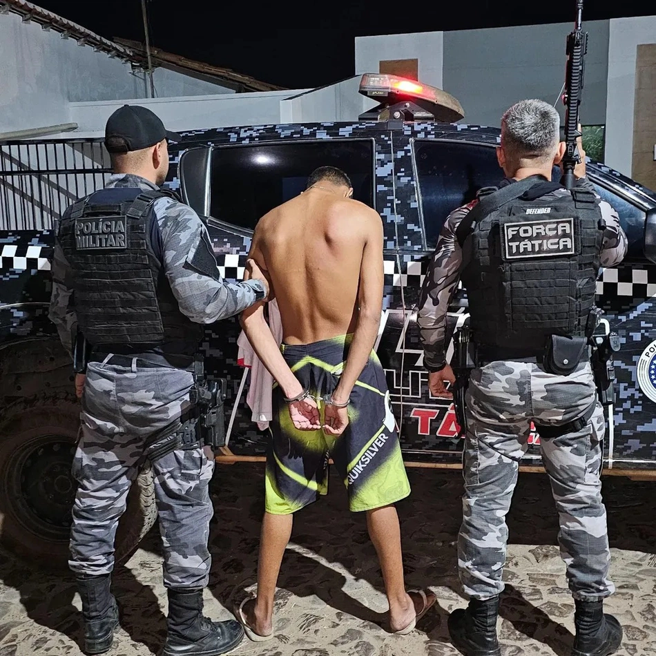 Homem é preso pelo crime de homicídio