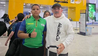 Israel Junior disputa final de tênis de mesa no Panamericano 2025, na Guatemala