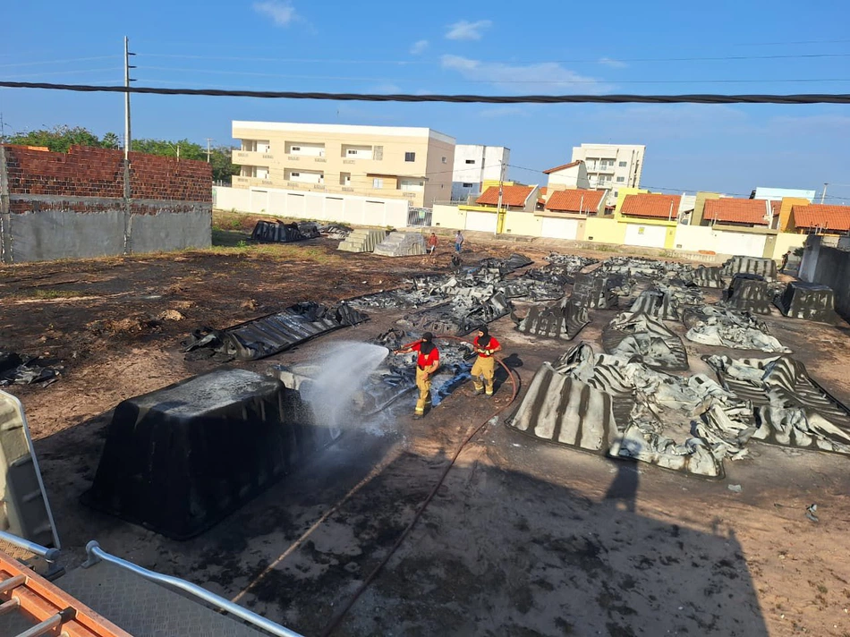 Corpo de Bombeiros atuam em três incêndios simultâneos no Piauí