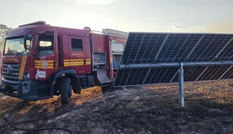 Corpo de Bombeiros atuam em três incêndios simultâneos no Piauí