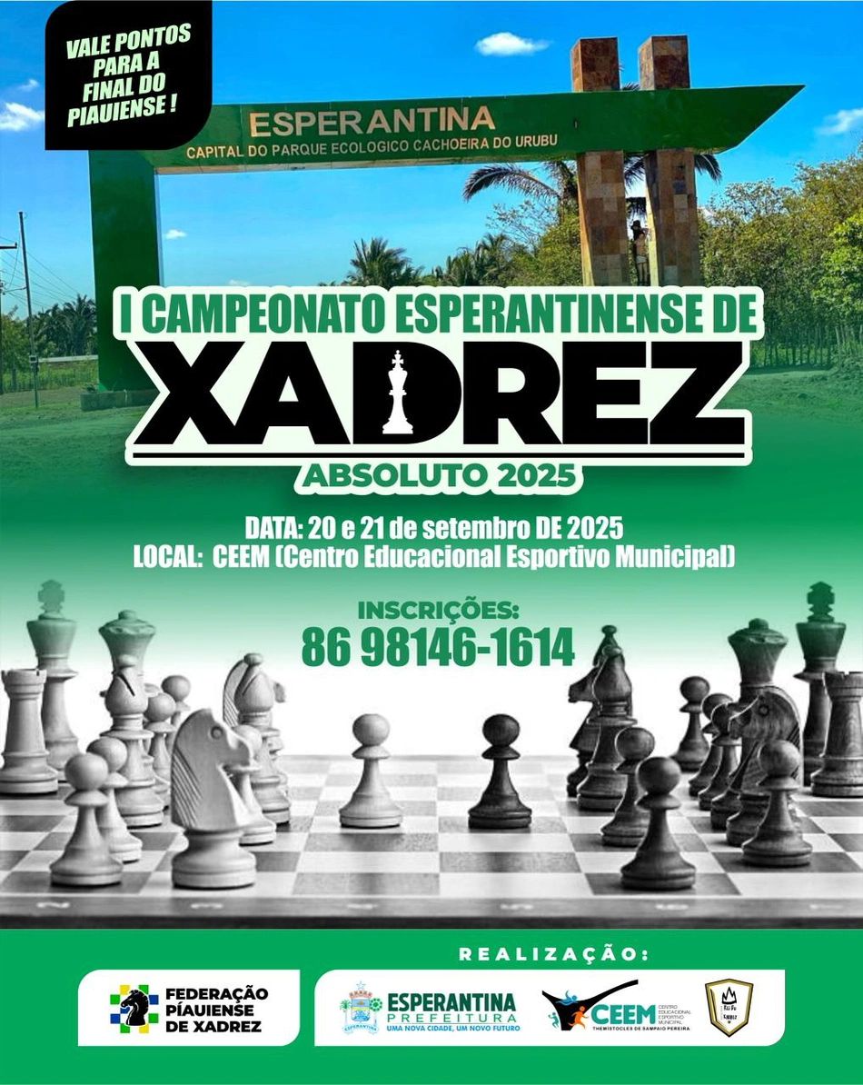 I Campeonato Esperantinense de Xadrez