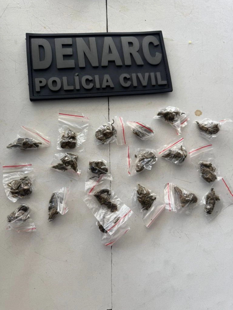 Contra tráfico de drogas em Teresina.