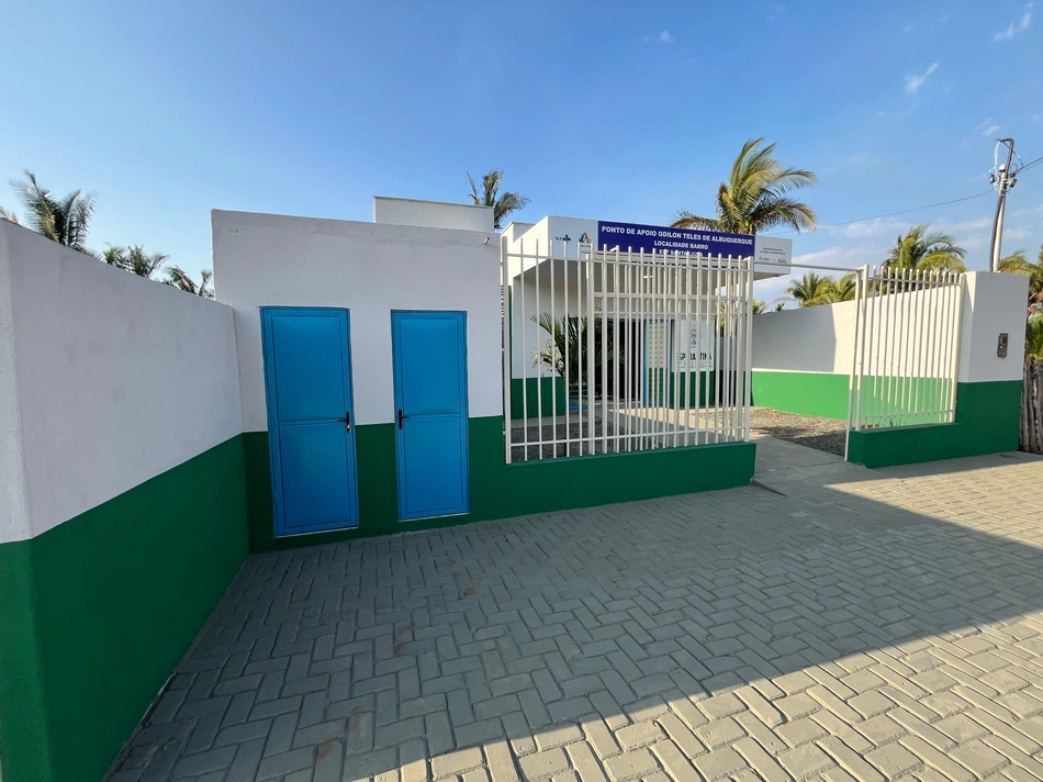 Ponto de Apoio à Saúde na localidade Barro