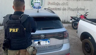 Veículo com ocorrência de furto